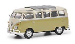094-450359200 - 1:43 - VW T1b Samba grün/grau